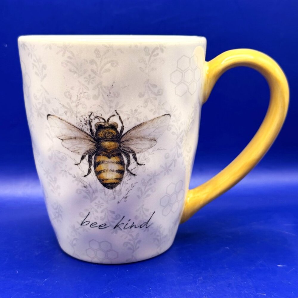 Certified International Bee Kind Mug Susan Winget Honey Bee 12oz Ceramic Coffee